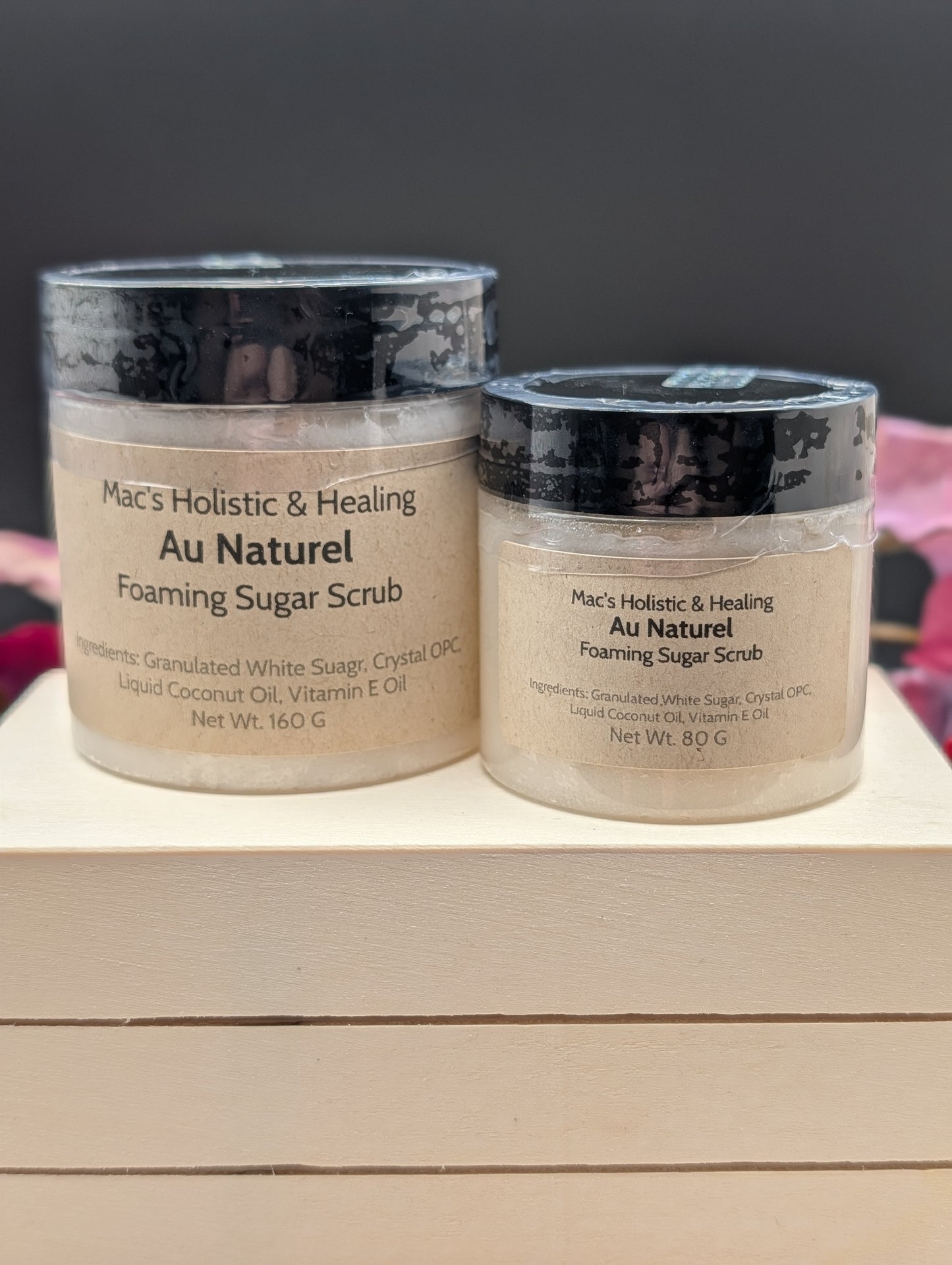 Au Naturel Foaming Sugar Scrub