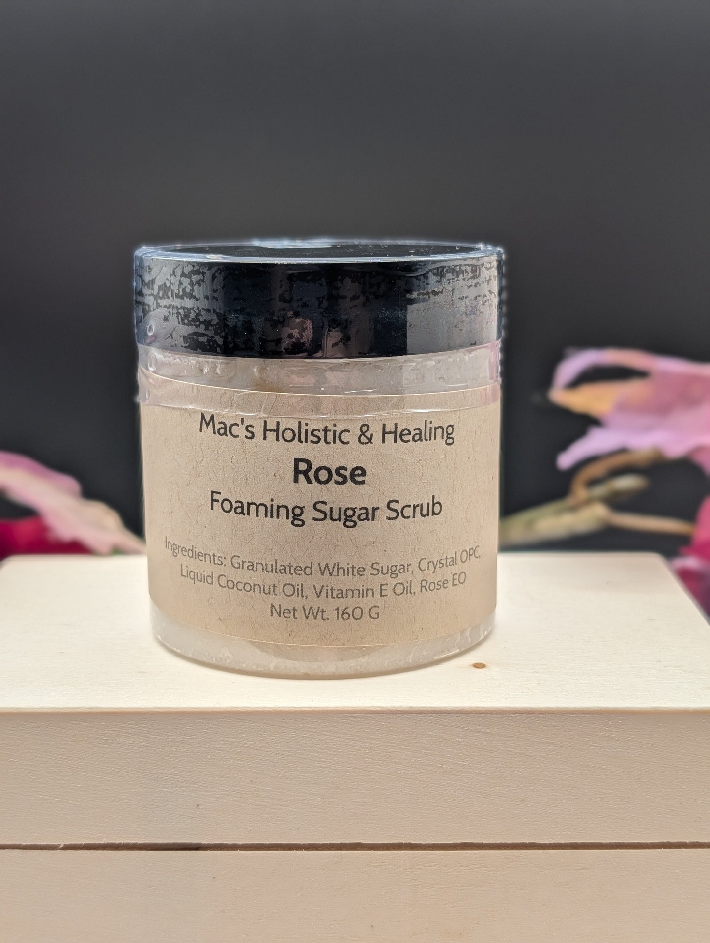 Rose Foaming Sugar Scrub