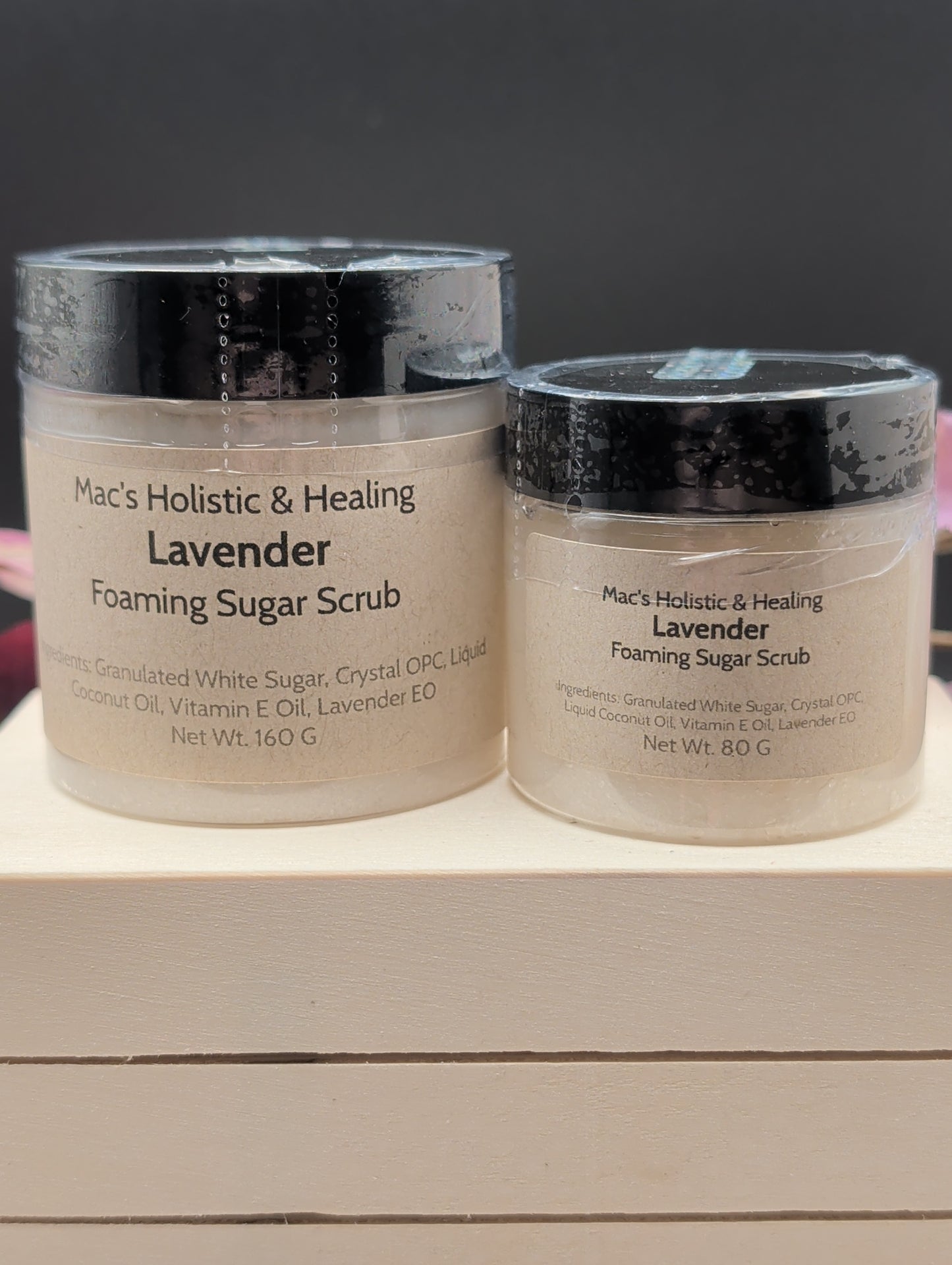 Lavender Foaming Sugar Scrub