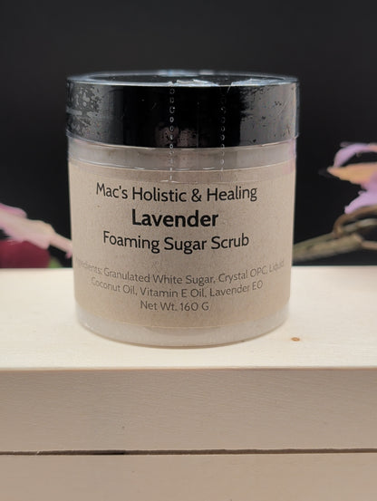Lavender Foaming Sugar Scrub