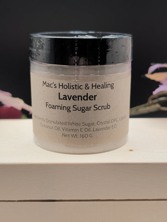 Lavender Foaming Sugar Scrub