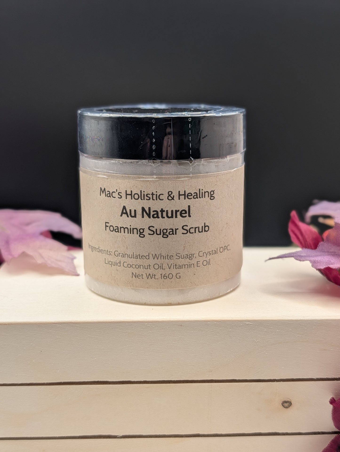 Au Naturel Foaming Sugar Scrub