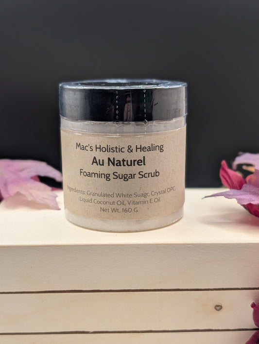 Au Naturel Foaming Sugar Scrub
