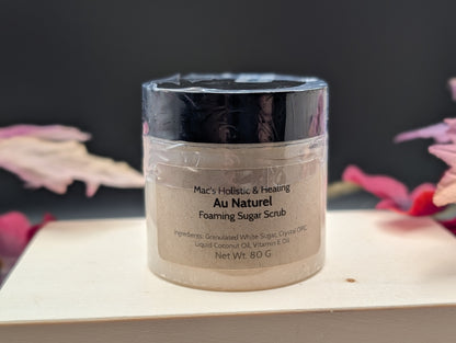 Au Naturel Foaming Sugar Scrub