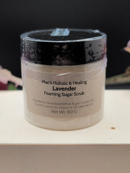 Lavender Foaming Sugar Scrub